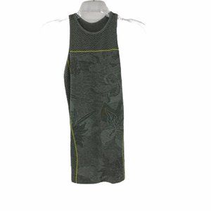 Athleta Womans Floral Racer Back Tank Top Small